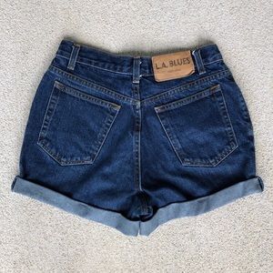 Vintage LA Blues denim shorts
